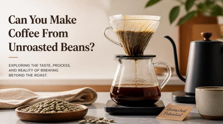 Featured image for coffee maker guide: Can You Make Coffee From Unroasted Beans?