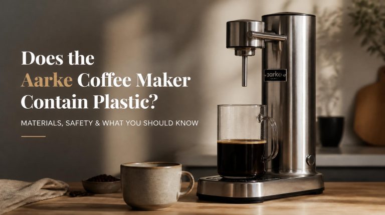 Featured image for coffee maker guide: Does the Aarke Coffee Maker Contain Plastic?