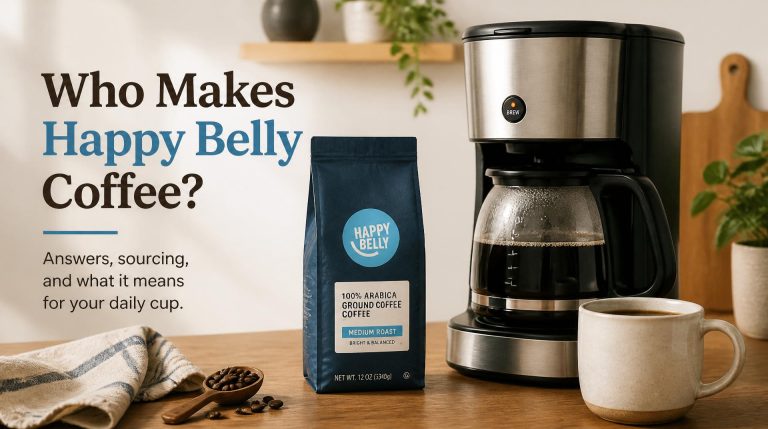 Featured image for coffee maker guide: Who Makes Happy Belly Coffee?